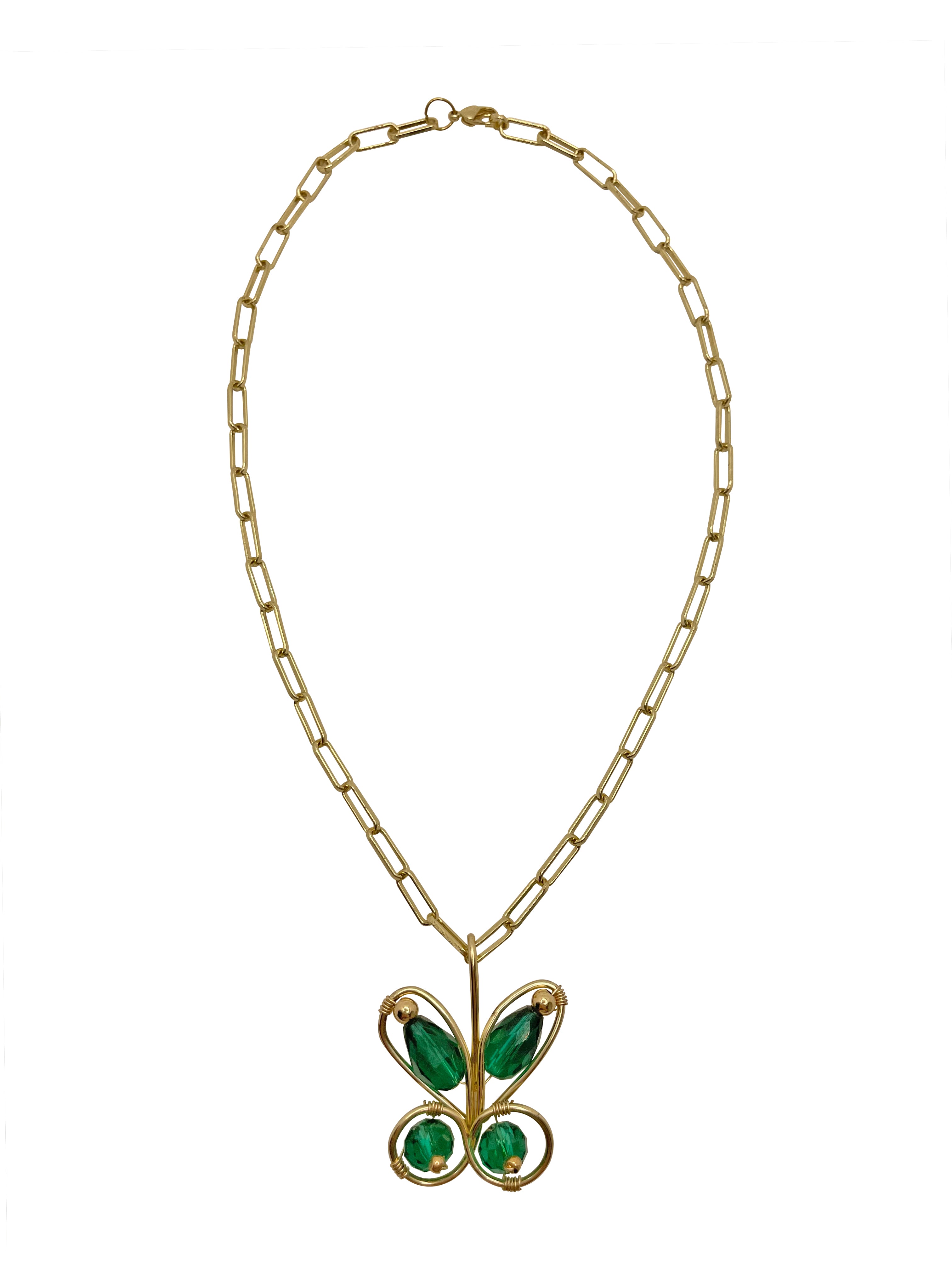 Green Mediterranean Necklace